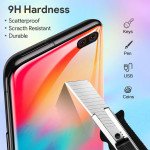 Wholesale Galaxy S10+ (Plus) [Updated Version] Fingerprint Sensor 3D Glass High Response Case Friendly Full Adhesive Glue Tempered Glass Screen Protector with Installation Kit (Black Edge)